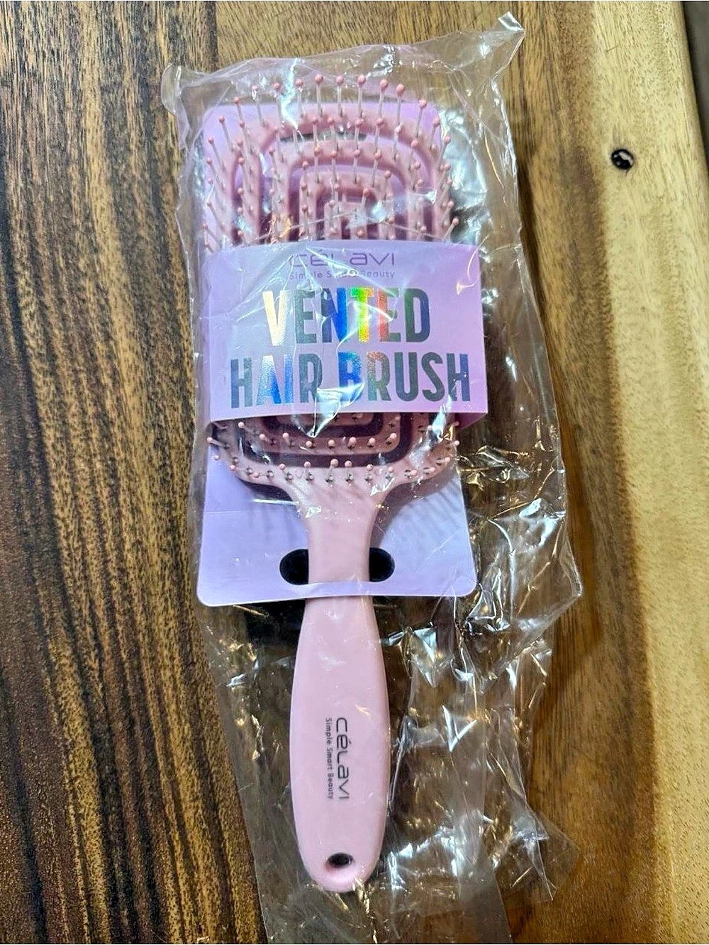 CÉLAVI Vented Hair Brush Pink